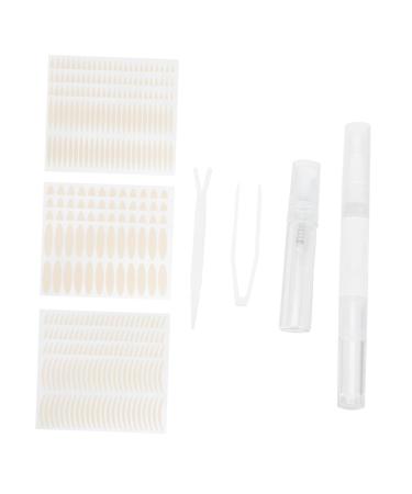 FOMIYES 1 Set Double Eyelid Sticker Set Cosmetology Kit Simple Double Eyelid Sticker Glue Woman Tool