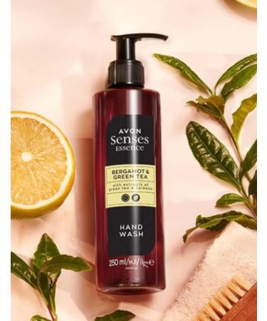 New Larger Size - Avon Senses Essence Bergamot & Green Tea Hand Wash - Sold By Ultimate Things - Buy Online on GoSupps.com