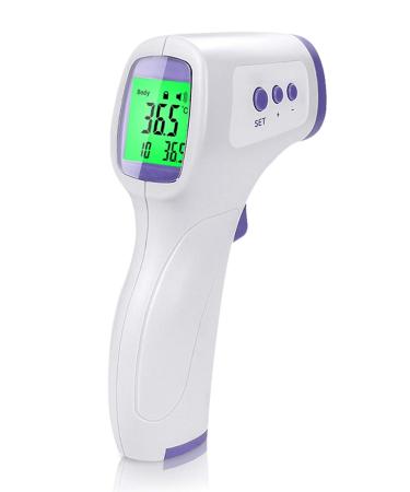 Premium Infrared Thermometer for Babies & Adults | Contactless LCD Display Accurate Measurement & Fever Alarm - International Shipping - Buy Online on GoSupps.com