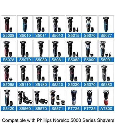 3 Pcs Nandaga SH50 Replacement Head (Not Original Heads) with Sharp Blades OEM SH50/52 Replace Heads Compatible for Norelco Shaver Series 5000 - Buy Online on GoSupps.com