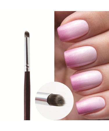 1 Pc Professional Nail Art Brush/Manicure Gel Polish Brush/Gradual Color Blooming Nail Drawing Pen