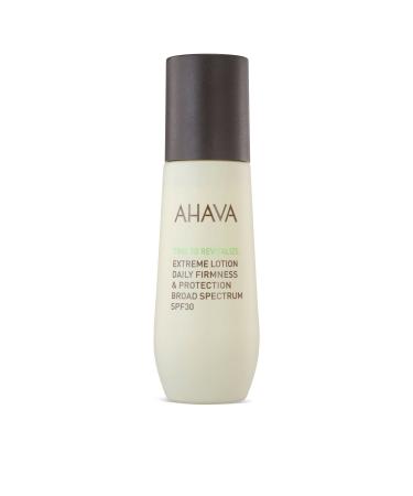 AHAVA Extreme Lotion Daily Firmness & Protection Broad Spectrum SPF30 - Lightweight Moisturizing All-Day Hydration & UVA/B Protection Enriched with Osmoter Goji Berry & Iceland Moss 1.7 Fl.Oz