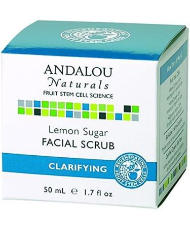 Buy Andalou Naturals Lemon Sugar Face Scrub - Exfoliating & Brightening | International Shipping Available - Buy Online on GoSupps.com