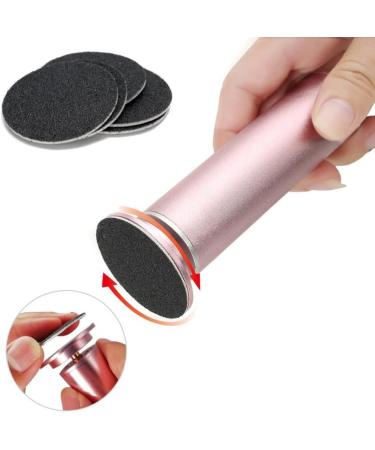 60 Pieces Replacement Sandpaper Discs for Electric Foot File Self-Adhesive Remover Tool Sandpaper Pad Disks Replaceable for Men Women Dead Cracked Hard Skin (Coarse 100 Grit) - Buy Online on GoSupps.com