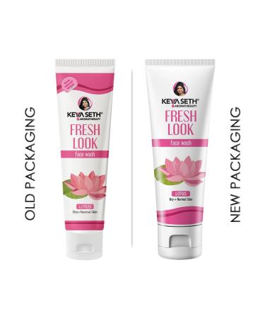 Keya Seth Aromatherapy Fresh Look Face Wash for Dry Skin - Refreshing Lotus 100ml | International Shipping Available - Buy Online on GoSupps.com