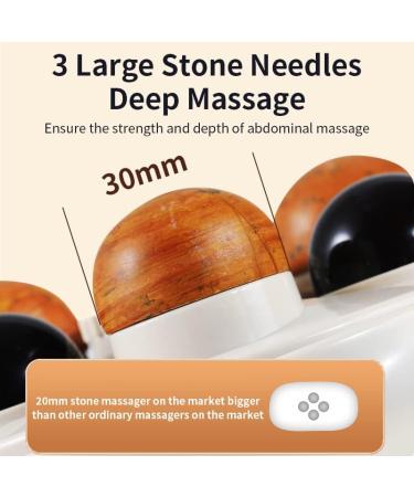 STMKB Bianstone KnetParat Shiatsu Massage Belt for Abdominal Relief - Adjustable Strength Digestive Aid Constipation & Pain Relief - Buy Online on GoSupps.com