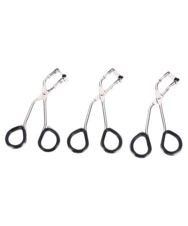 Gogogmee 3 Sets Silicone Eyelash Curler Mini Eyelash Curler Mini Lash Curler Eyebrow Shaper Tool Eyebrow Tools Natural Curling Eye Lashes Eyelash Tool Makeup Tool Lashes Curling Clip Iron 9.20X5.20X0.50CM