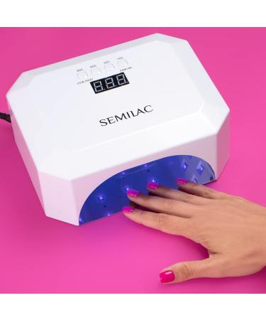 Buy Semilac UV LED Lamp 24W/48W - Fast International Shipping | Perfect for Gel Nail Art - Buy Online on GoSupps.com
