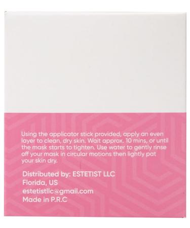 Buy ESTETIST Purifying Pink Face Mask - Australian Pink Clay Blackhead Remover & Pore Cleanser for Even Skin Tone & Acne Treatment | Natural Detox & Exfoliating - Buy Online on GoSupps.com