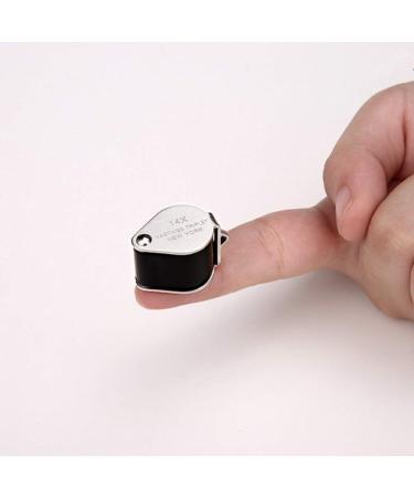 Magnifying Glasses Small Magnifying Glass 14X High Magnification Hd Lens Antique Jade Stamp Coin Jewellery Evaluation Mini Portable Key Cmagnifier Comfortable Anniversary - Buy Online on GoSupps.com