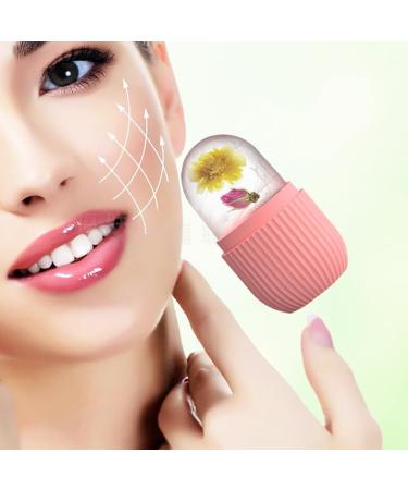 Facial Ice Roller & Ice Cube Massager - Reusable Silicone Mold for De-Puffing Skin Care & Migraine Relief | International Shipping Available - Buy Online on GoSupps.com
