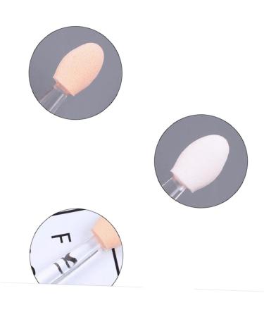 Baluue 30pcs Eyeshadow Brush Makeup Eye Shadow Applicator Sticks Eyeshadow for Beginner White - Buy Online on GoSupps.com