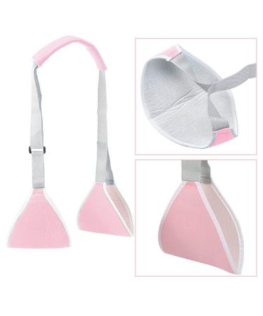 Adjustable Arm Shoulder Sling - Lightweight Ergonomic Design for Sprain & Fracture Support (Pink) | Children & Adult - Buy Online on GoSupps.com