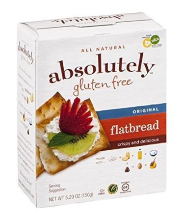 "Absolutely Gluten Free" Flatbread Orgnl, 6/5.29oz 5.29 Ounce (Pack of 6)