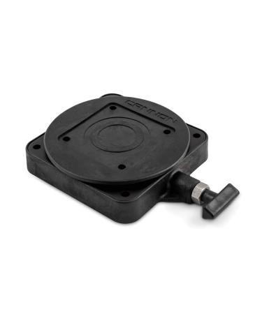 Cannon 2207003 Low-Profile Swivel Downrigger Mounting Base, Black Composite