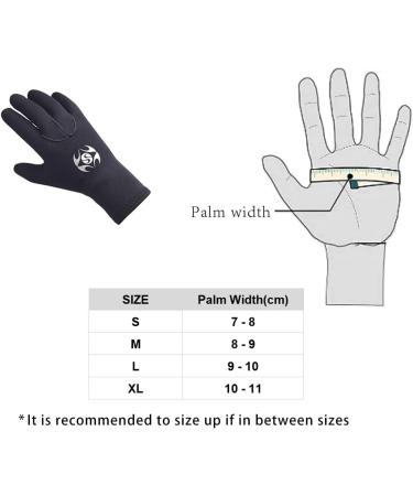 DIVE & SAIL Diving Gloves 3mm Neoprene Wetsuit Gloves for Men Women Anti Slip Flexible Neoprene Gloves Thermal for Diving Snorkeling Paddling Surfing Kayaking GLOV1127 black Large - Buy Online on GoSupps.com