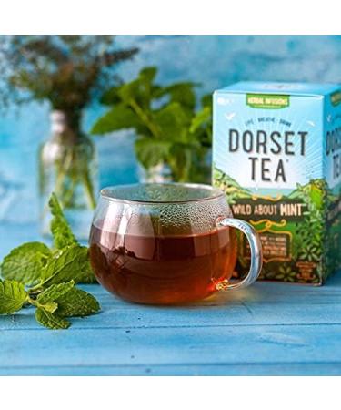 Dorset Tea Wild About Mint Tea Bags - 80 Caffeine-Free Peppermint Tea Bags - Buy Online on GoSupps.com