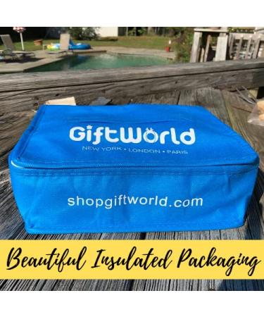 GiftWorld Imported Cheese Gift Basket - Gourmet Sampler Box with Knife | Perfect for Christmas, Birthdays, Congratulations, Sympathy & Business Gifts - Buy Online on GoSupps.com