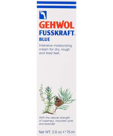 Gehwol Fusskraft Blue 2.6oz - Intensive Foot Cream for Dry and Cracked Skin - Buy Online on GoSupps.com