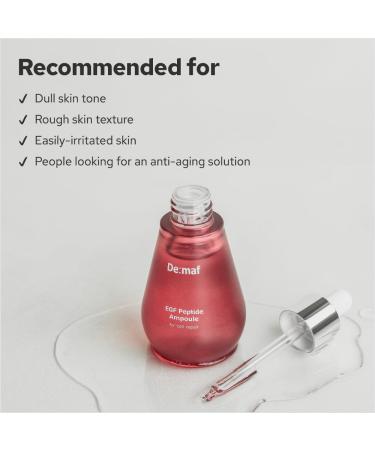 EGF Peptide Ampoule | Epidermal Growth Factors & Collagen Boost | Korean Skincare for Skin Elasticity & Renewal - Buy Online on GoSupps.com