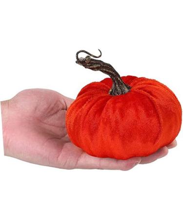 Alipis 6pcs Golden Velvet Pumpkin White Outfit House Ornaments Halloween Party Ornament Pink Outfit Pumpkins Fall Decor Realistic Pumpkins Fake Vegetables Ornament Household Supplies Foam - Buy Online on GoSupps.com