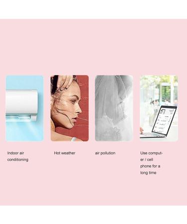 Face USB Rechargeable Face Hydration Sprayer Portable for Skin Hydration Skin Care (White) - Buy Online on GoSupps.com