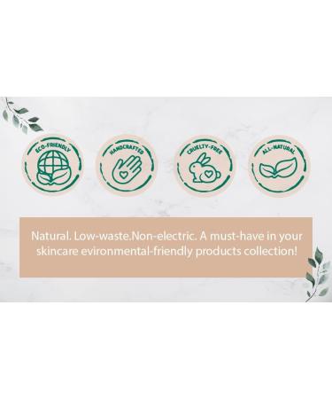 Buy BeNat Facial Bamboo Wood Handle Cleansing Brush - Extra-Soft Fiber Facial Brush - Eco-Friendly White Skincare Tool for All Skin Types - International Shipping Available - Buy Online on GoSupps.com