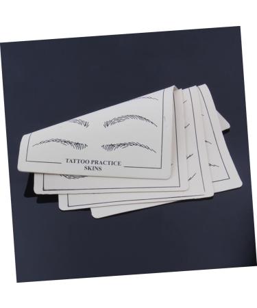 Ipetboom 6 Pcs Eye Brow Practice Skin Eyebrow Practice Skin Eyebrow Microblading Eyebrow Training Skin Set - Buy Online on GoSupps.com