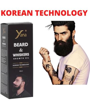  Yana Yana Beard Oil Growth by Korean Technology - Buy Online on GoSupps.com
