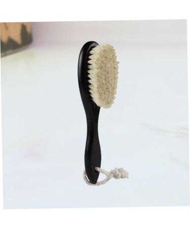 Minkissy 2-Pack Baby Bath Brush Set | Mustache & Beard Hairbrushes for Men | Bamboo Infant Hair Brush 20x5cm | International Shipping Available - Buy Online on GoSupps.com