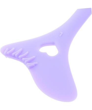 SOESFOUFU Eyeliner Stamp Silicone Molds Eyeshadow Applicators Stamps Eyelash Stencils The Face Eye Shadow 12.00X6.00X0.50CM Purple - Buy Online on GoSupps.com