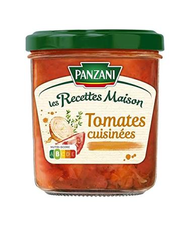 PANZANI - Freshly Cooked Quality Sauce Cooked Tomatoes 320G - Pack of 4