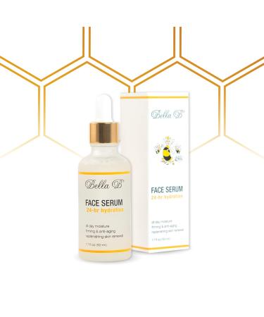 Bella B Face Serum 1.7 oz Bottle - Facial Glow - Pregnancy Skin Care - Pregnancy Safe - Healthy Beauty - Natural Face Serum - Anti Aging Serum for Skin - Organic Serum for Face