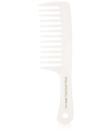 Paul Mitchell Pro Tools Detangler Comb, Wide Tooth Comb Detangles Wet or Dry Hair Milky White