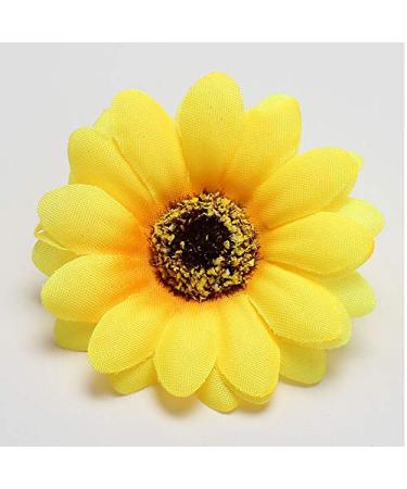 Daisy Hair Clips Set - Perfect for Beach Weddings and Bridesmaids - 18 Pcs in 18 Colors - Buy Online on GoSupps.com