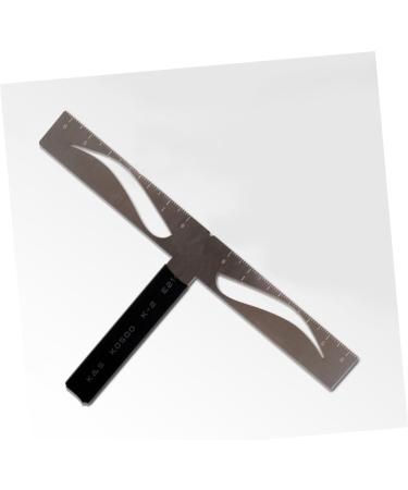 Didiseaon Brow Stencils Eyebrow Ruler Stencil Eyebrow Drawing Tool Three-point Eyebrow Ruler Eyebrow Stencil Kit Artifact Balance - Buy Online on GoSupps.com