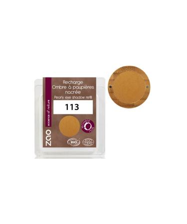 ZAO essence of nature - Pearly eyeshadow refill 113 Copper gold - 3 gr
