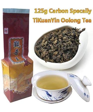 Carbon baked oolong tea carbon baked natural Tieguanyin tea TiKuanYin Oolong tea 125g ( - Buy Online on GoSupps.com