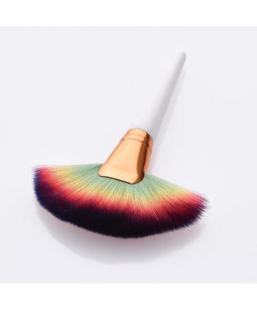 FRCOLOR professional makeup brush powder brush makeup brush for woman cosmetics brush sector flame brush Miss Wooden - Buy Online on GoSupps.com