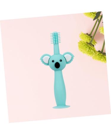 Alasum Baby Training Brush | Toddler Toothbrush with Silicone Teether & Soft Bristles Perfect for Early Dental Care - Buy Online on GoSupps.com
