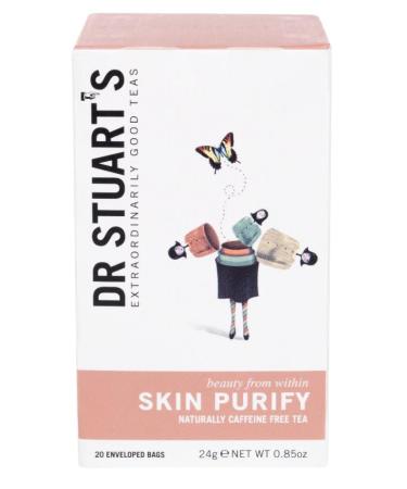Dr Stuarts Dr Stuarts Queens Award for Enterprise Skin Purifying Herbal Tea Made in a Carbon Neutral Factory Pack of 4