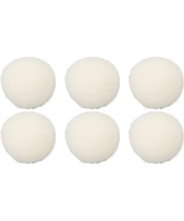 Wool Dryer Balls 6 Pieces Softener Balls Bag Packaged for Family (7cm) - Buy Online on GoSupps.com