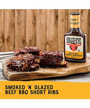Bull's Eye Barbecue Sweet Whiskey Soft Top Up Bottle 365g - Buy Online on GoSupps.com