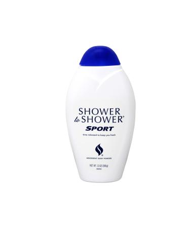 Shower To Shower Sport Absorbent Body Powder 13 Oz (368 g)