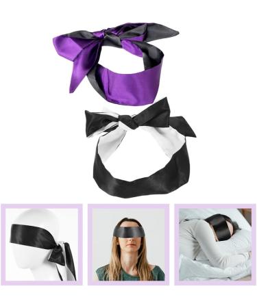 Buy Healvian 2pcs Silk Eye Blindfolds for Adult Play & Party Games - Portable Travel Sleep Masks - Ideal for Sensory Fun & Comfortable Eye Cover - Buy Online on GoSupps.com