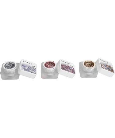 Glitter Nail Gel Mixed Color Glitter Nail Polish Gel Manicure for Beauty Salon - Buy Online on GoSupps.com