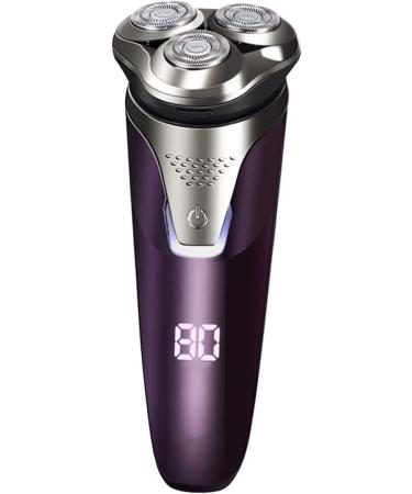 GeRRiT Electric Razor Shaver for Men Wet&Dry Metal IPX7 Waterproof Removable Beard Hair Trimmer Mens Rotary Shavers Included Charging Adapter