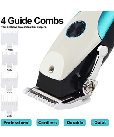 Professional Hair Clippers for Men - Adjustable LED USB Fast Charging Cordless Trimmer - Buy Online on GoSupps.com