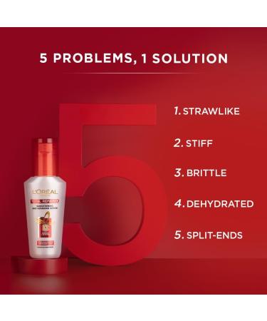 L'Oreal Paris Total Repair 5 Serum 80ml - Hair Expertise for Complete Hair Repair - Buy Online on GoSupps.com