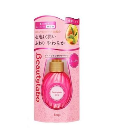 Hoyu Beautylabo Essence Repair Milk (Damage Care & Color Care) 120ml - Moist (Green Tea Set)